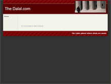 Tablet Screenshot of dalal.com